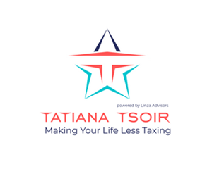 Tatiana Tsoir logo "Making Your Life Less Taxing"